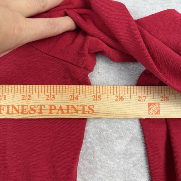 Coldwater Creek Reindeer Long Sleeve Top 1X Bead Embroidery Christmas Holiday - Picture 6 of 10